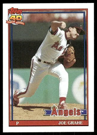 1991 Topps Joe Grahe Baseball Card #426
