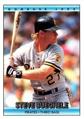 1992 Donruss Steven Bernard Buechele Baseball Card #699