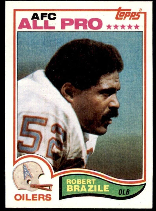 1982 Topps Robert Brazile Football Card #96