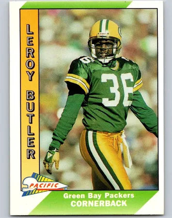 1991 Pacific Leroy Butler Football Card #151