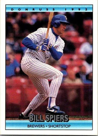 1992 Donruss William James Spiers III Baseball Card #364