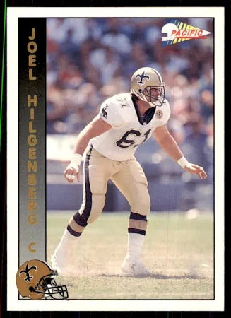 1992 Pacific Joel Hilgenberg Football Card #531
