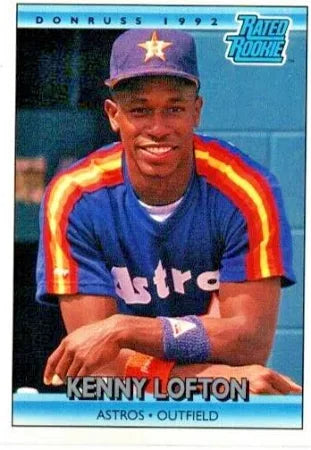 1992 Donruss Rated Rookie Kenneth Lofton Baseball Card #5