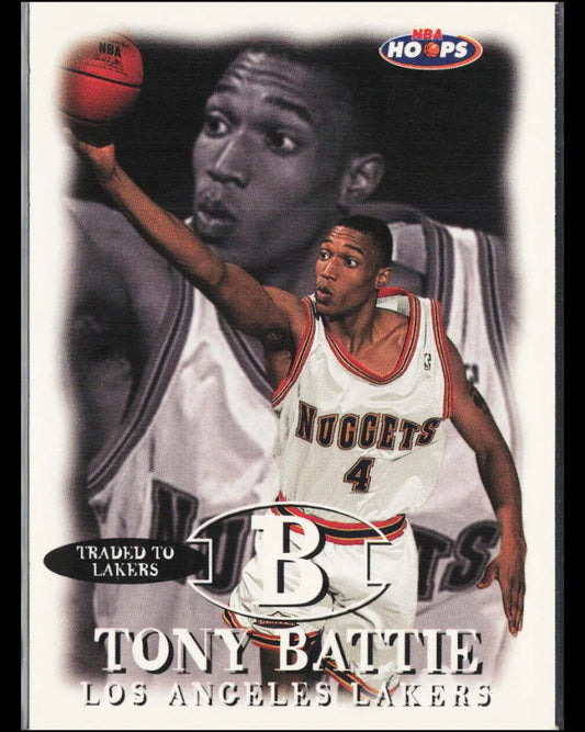 1998 Skybox Tony Battie Basketball Card #119
