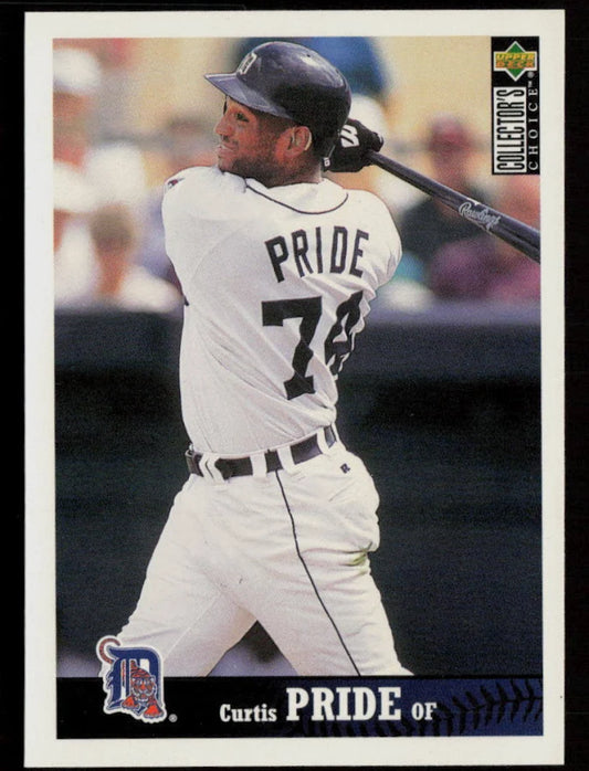 1997 Upper Deck Collectors Choice Curtis Pride Baseball Card #107