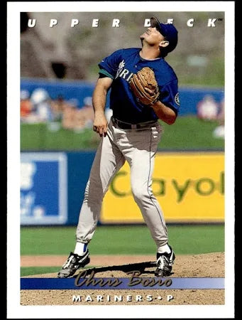 1993 Upper Deck Chris Bosio Baseball Card #588