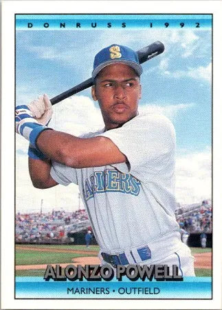 1992 Donruss Alonzo Sidney Powell Baseball Card #213