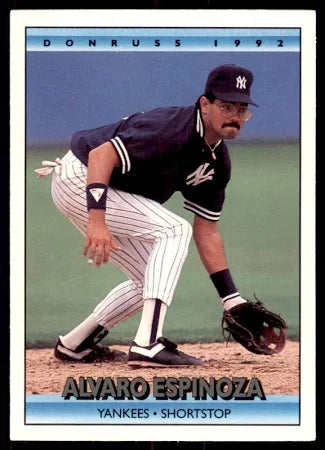 1992 Donruss Alvaro Alberto Espinoza Baseball Card #474