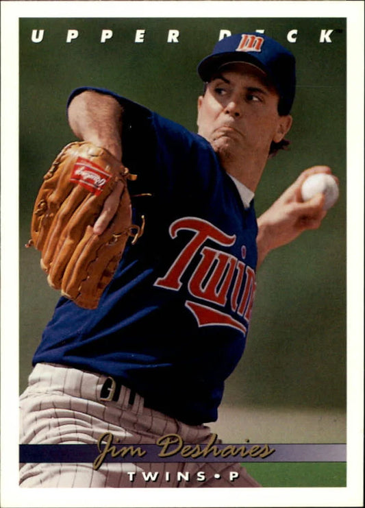 1993 Upper Deck Jim Deshaies Baseball Card #648