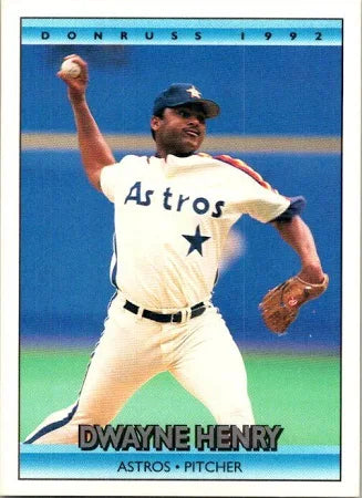 1992 Donruss Dwayne Allen Henry Baseball Card #114