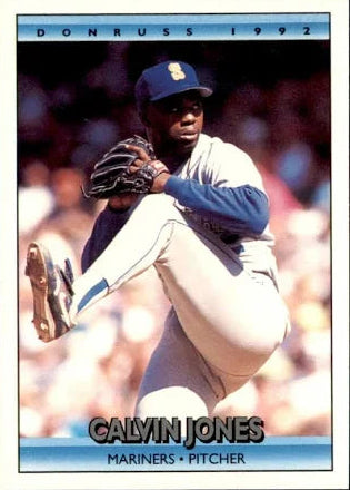 1992 Donruss Calvin Douglas Jones Baseball Card #690