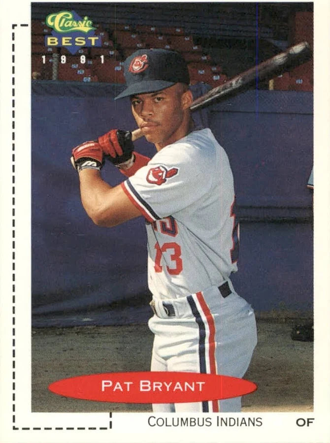 1991 Classic Pat Bryant Baseball Card #57